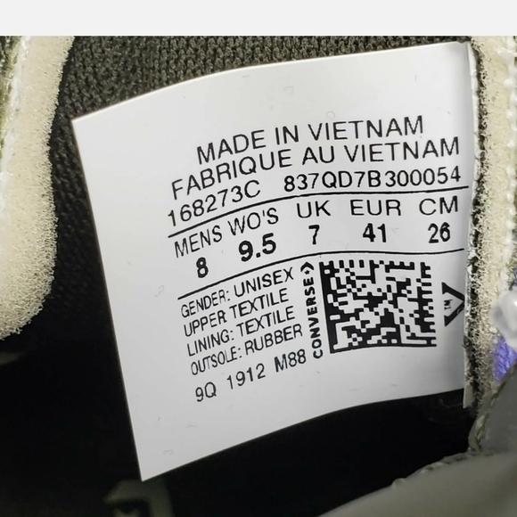 Converse Pro Leather Mid BHM Men Sz 8 Green Sequoia 168273C Black History Month - Picture 4 of 12